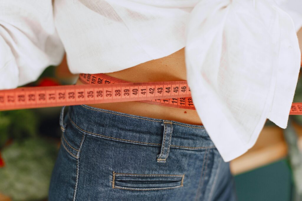 Woman Tracking Waist Measurement GLP 1 Results Cumming GA Good Chemistry